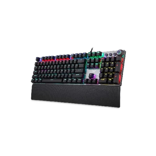 AULA F2058 Retro Mechanical Gaming Keyboard with Wrist Rest