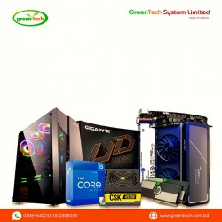 Premium Gaming PC with Intel Core i5 12th Gen 12400F and Gigabyte B760M D2H