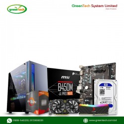 AMD Budger PC Build with Ryzen 5 5500 and MSI B450M A Pro Max