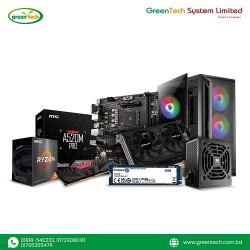 AMD Ryzen 5 5500 & MSI A520M Gaming PC