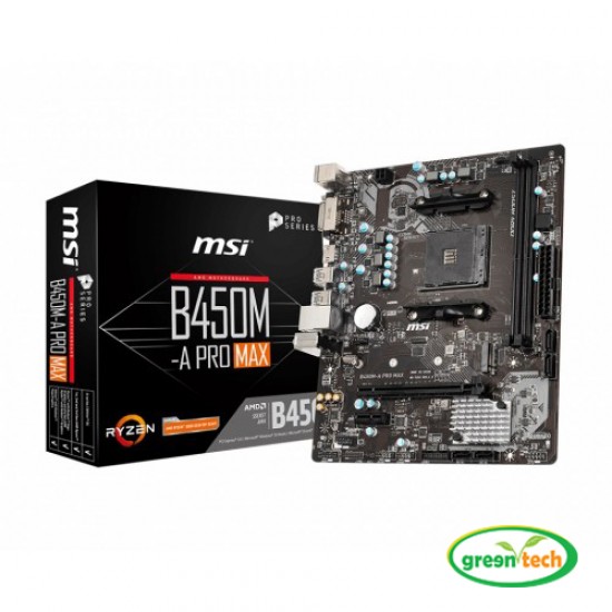 MSI B450M-A Pro Max DDR4 AMD AM4 Socket motherboard