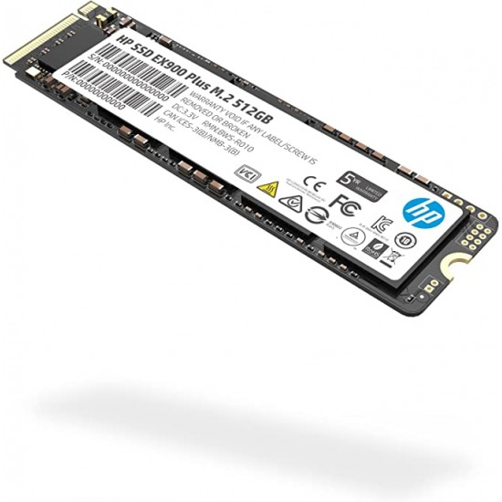  HP EX900 Plus 512GB NVMe PCIe M.2 Interface SSD