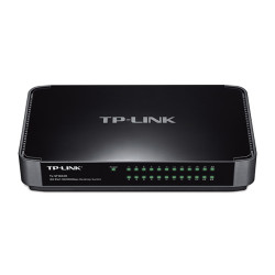 TP-LINK TL-SF1024M 24-Port 10/100Mbps Desktop Switch TP-LINK TL-SF1024M 24-Port 10/100Mbps Desktop Switch