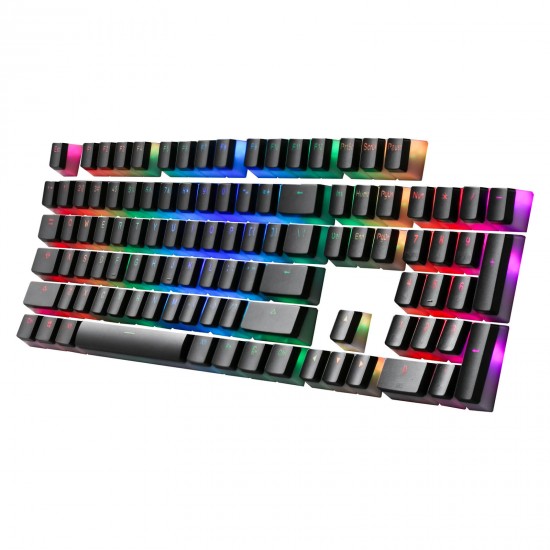 Redragon A130 Pudding 104 Keys Standard Doubleshot PBT Keycap Set