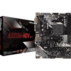 ASRock A320M-HDV R4.0 AMD Motherboard