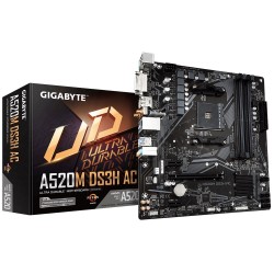 GIGABYTE A520M DS3H AC Ultra Durable AM4 Micro-ATX Motherboard (China Version)