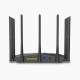 Tenda AC23 2033mbps AC2100 7 Antenna Dual Band Gigabit Wireless Router (Black)