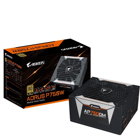 Gigabyte Aorus P750GM 750Watt 80+ Gold Full Modular Power Supply