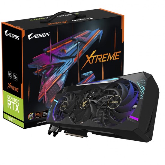 Gigabyte Aorus GeForce RTX 3080 Ti Xtreme 12GB GDDR6X Graphics Card