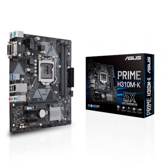 Asus PRIME H310M-K R2.0 8th Gen mATX Motherboard