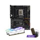 ASUS TUF Gaming Z690-Plus WIFI Motherboard and TEAM DELTA 32GB (16GBx2) 6400MHz DDR5 RGB Gaming RAM Bundle