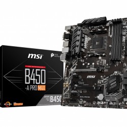 MSI B450-A PRO MAX AMD AM4 Motherboard MSI B450-A PRO MAX AMD AM4 Motherboard