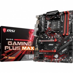 MSI B450 GAMING PLUS MAX AM4 AMD ATX Motherboard (China Version) MSI B450 GAMING PLUS MAX AM4 AMD ATX Motherboard (China Version)