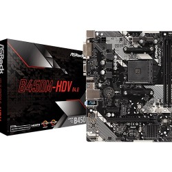 ASRock B450M-HDV R4.0 AMD Motherboard