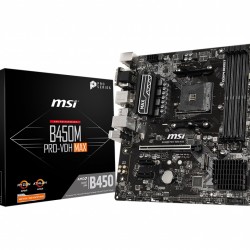 MSI B450M PRO-VDH MAX AMD AM4 Gaming Motherboard (China Version) MSI B450M PRO-VDH MAX AMD AM4 Gaming Motherboard (China Version)