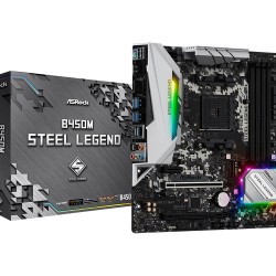 Asrock B450M Steel Legend AMD Micro-ATX Motherboard