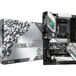 ASRock B550 Steel Legend DDR4 AMD AM4 ATX Motherboard