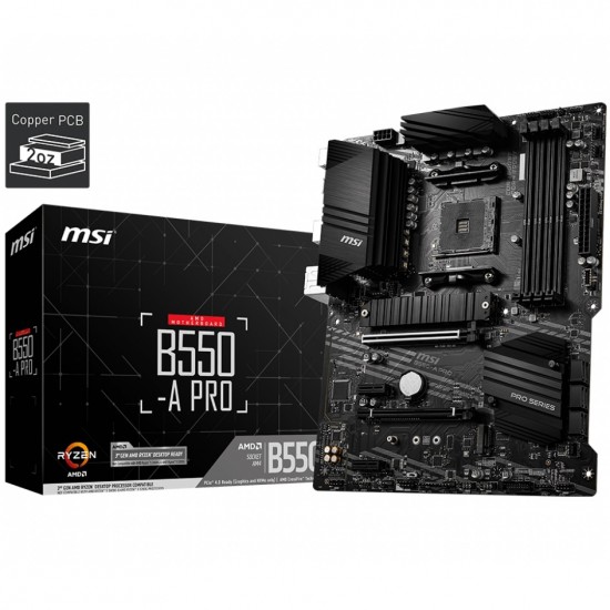 MSI B550-A Pro AM4 AMD ATX Motherboard