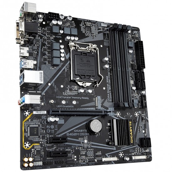 Gigabyte B460M DS3H 10th Gen Micro ATX Motherboard