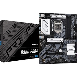 ASRock B560 Pro4 10th and 11th Gen ATX Motherboard