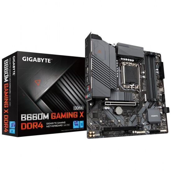 Gigabyte B660M GAMING X DDR4 12th Gen Micro-ATX Motherboard