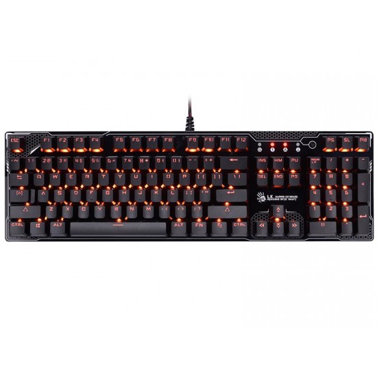 A4TECH Bloody B810R RGB Light Strike RGB Animation Gaming Keyboard (Blue Switch)