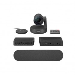 Logitech Rally System Video Conferencing Cam Set (6 Pcs Set/Audio Coverage 10 Feet) Logitech Rally System Video Conferencing Cam Set (6 Pcs Set/Audio Coverage 10 Feet)