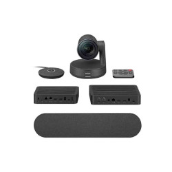 Logitech Rally System Video Conferencing Cam Set (6 Pcs Set/Audio Coverage 10 Feet) Logitech Rally System Video Conferencing Cam Set (6 Pcs Set/Audio Coverage 10 Feet)