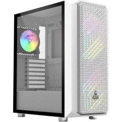 Montech AIR X ARGB Diamonded Mesh White ATX Mid Tower Gaming Case Montech AIR X ARGB Diamonded Mesh White ATX Mid Tower Gaming Case