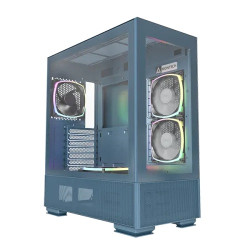Montech SKY TWO Blue ATX Mid-Tower Casing Montech SKY TWO Blue ATX Mid-Tower Casing