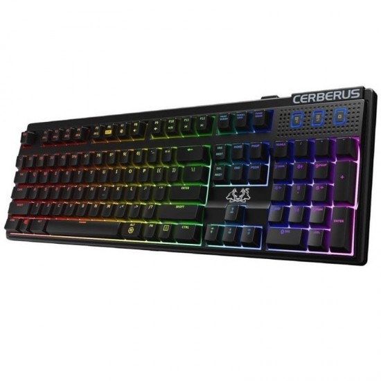 Asus Cerberus Mech Anti-Ghosting N-Key Rollover RGB Mechanical Gaming Keyboard (Blue & Red Switch)