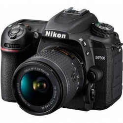 NIKON D7500 20.9 MP WITH 18-55MM LENS 4K WI-FI BLUETOOTH TOUCHSCREEN DSLR CAMERA NIKON D7500 20.9 MP WITH 18-55MM LENS 4K WI-FI BLUETOOTH TOUCHSCREEN DSLR CAMERA