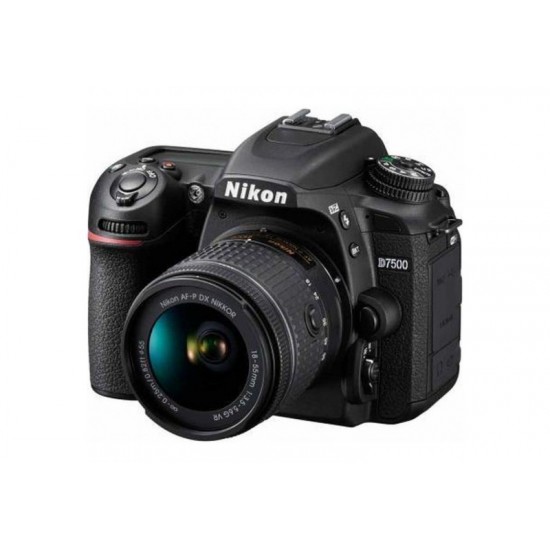 NIKON D7500 20.9 MP WITH 18-55MM LENS 4K WI-FI BLUETOOTH TOUCHSCREEN DSLR CAMERA