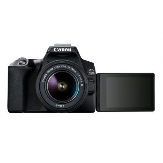 CANON EOS 250D 24.1MP Full HD WI-FI DSLR Camera with 18-55mm III KIT Lens