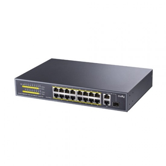 Cudy FS1018PS1 16 Port PoE+ Unmanaged Switch