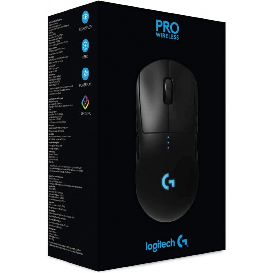 Logitech G PRO Wireless Gaming Mouse Black