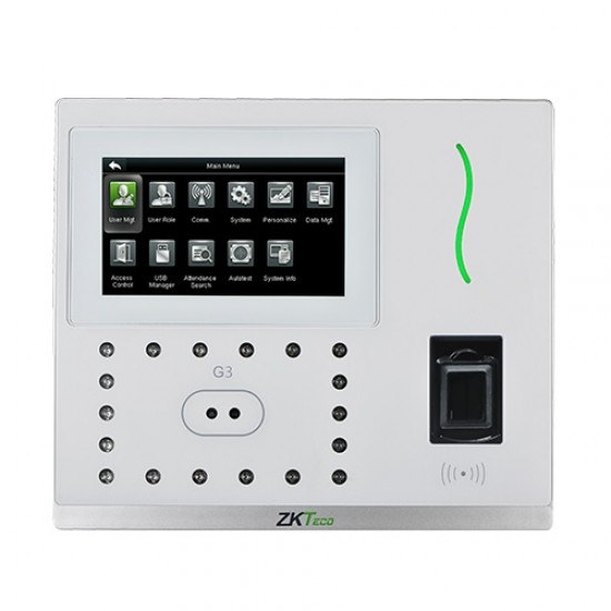 ZKTeco G3 Multi-Biometric Fingerprint Time Attendance & Access Control