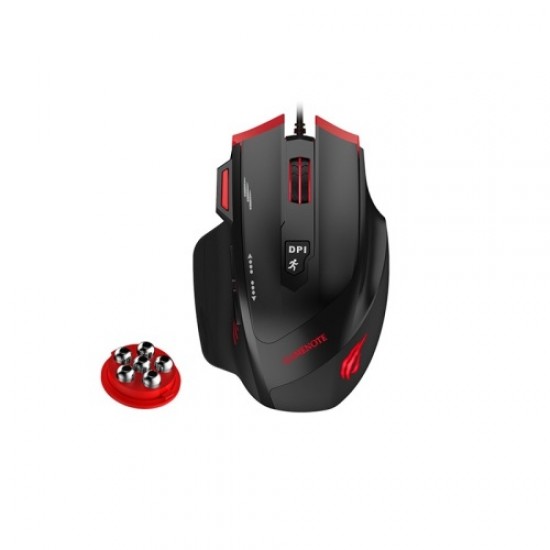 Havit GameNote HV-MS1005 USB 7 Key Fire Button Gaming Mouse Black