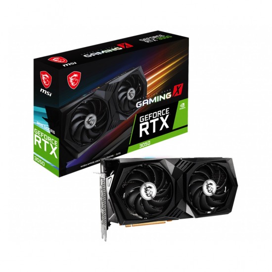 MSI GeForce RTX 3050 GAMING X 8G GDDR6 Graphics Card