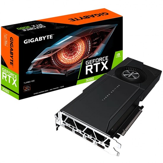 Gigabyte GeForce RTX 3080 TURBO 10GB GDDR6X Graphics Card