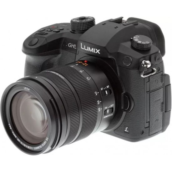 Panasonic Lumix GH5 20.3MP 4K Wi-Fi Bluetooth Touchscreen Mirrorless Camera With 12-60mm Lens