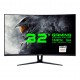 GameMax GMX32CEWQ 32 144Hz 2K WQHD FreeSync Curved Gaming Monitor