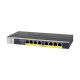 Netgear GS108PP 8 +4 PoE Port Pro Safe Gigabit PoE Unmanaged Desktop Switch