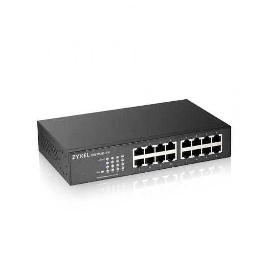 Zyxel GS1100-16 port Gigabit Unmanaged Switch