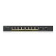 Zyxel GS1900-10HP 8-port GbE Smart Managed PoE Switch with GbE Uplink