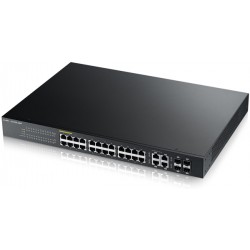 Zyxel GS1920-24HPv2 28-Port Smart Managed Gigabit PoE Switch Zyxel GS1920-24HPv2 28-Port Smart Managed Gigabit PoE Switch