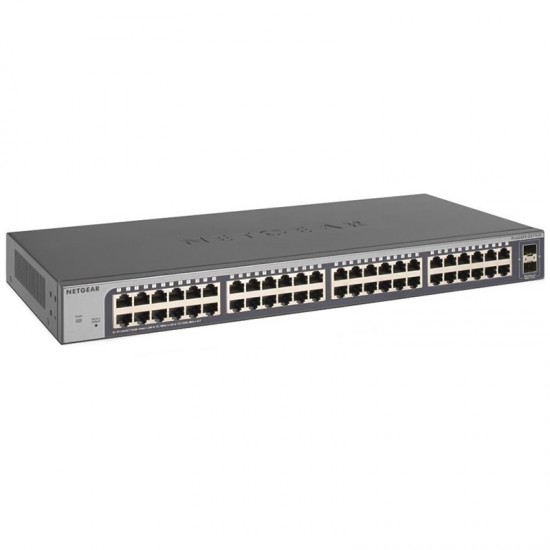 Netgear GS750E 48-port ProSafe Gigabit Smart Managed Plus Switch (2SFP)