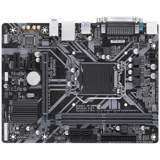 Gigabyte H310M DS2 8th Gen Micro ATX Motherboard