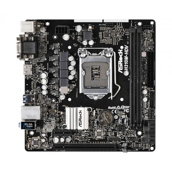 Asrock H310M-HDV 8th Gen DDR4 Motherboard