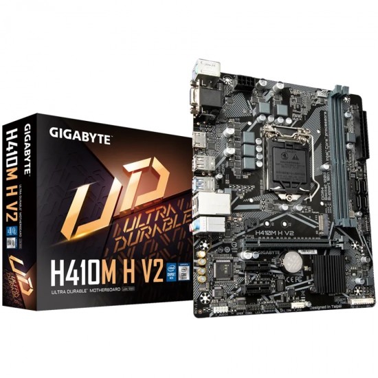 Gigabyte H410M H V2 10th & 11th Gen Micro ATX Motherboard